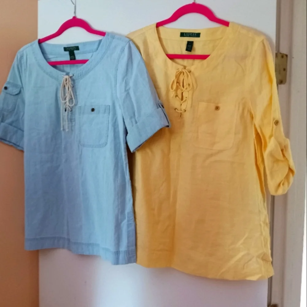 2 Ralph Lauren Tops - Picture 1 of 5